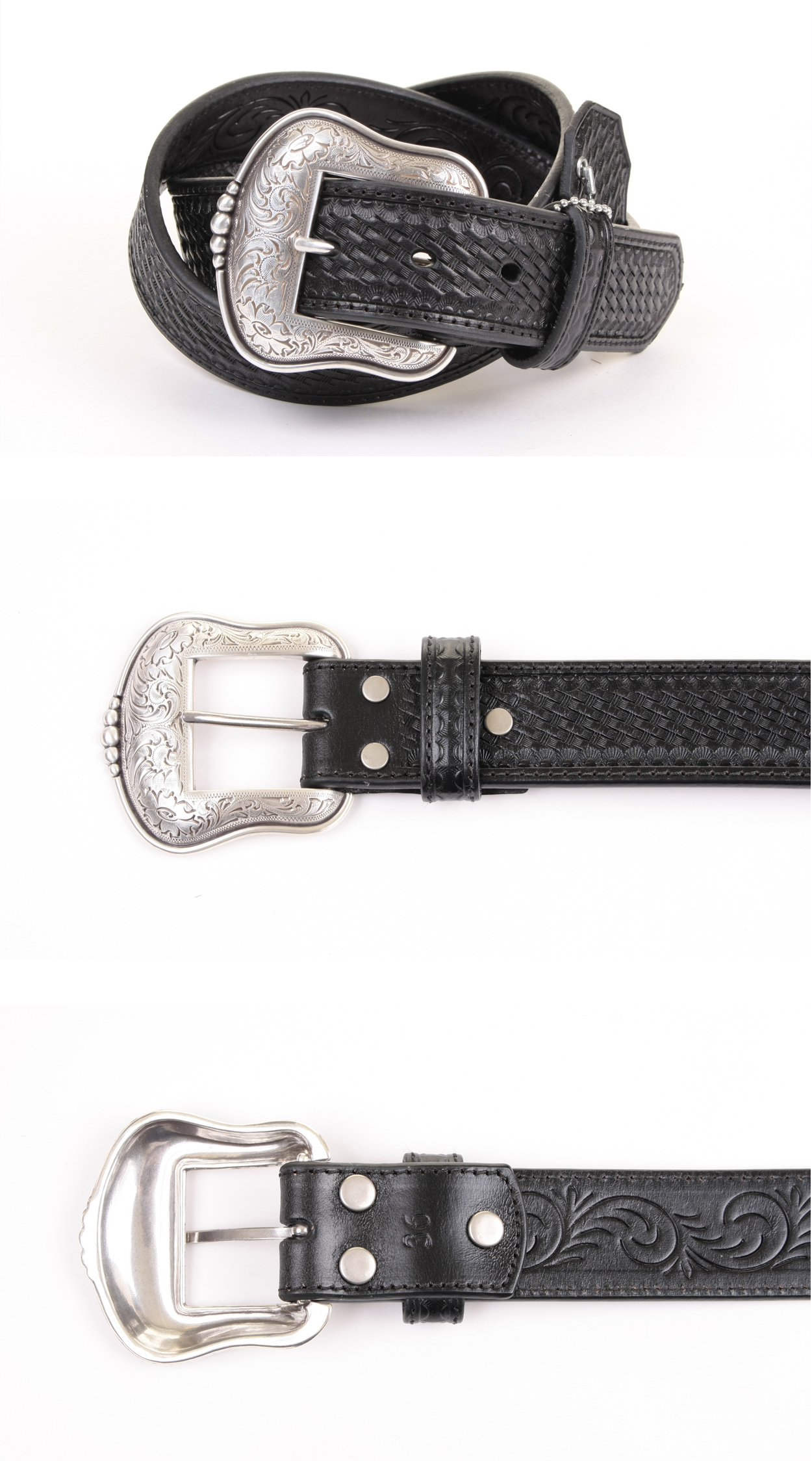 X JAPAN ベルト　レザー　レア　中古 バスケット型押し裏吟ベルト 男女兼用 本革 Horn Works 823367 ベルト
