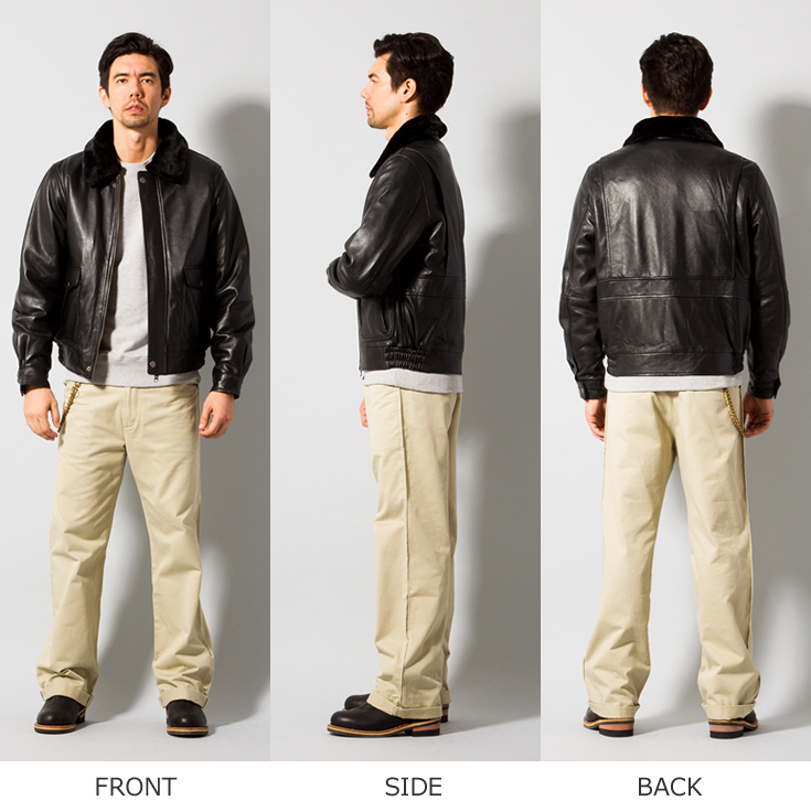 リューグーレザーズ ホースハイド ダウンフェザー ボンバージャケット 重厚 短丈 リューグーレザーズ ホースハイド ダウンフェザー ボンバージャケット