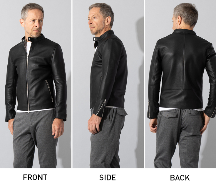 Liugoo Leathers LIUGOO PLUS 本革 シングルライダース