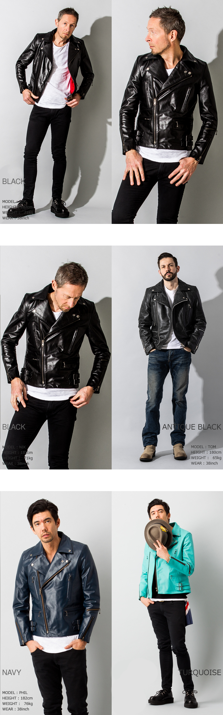 Liugoo Leathers 本革 UKダブルライダースジャケット 着脱