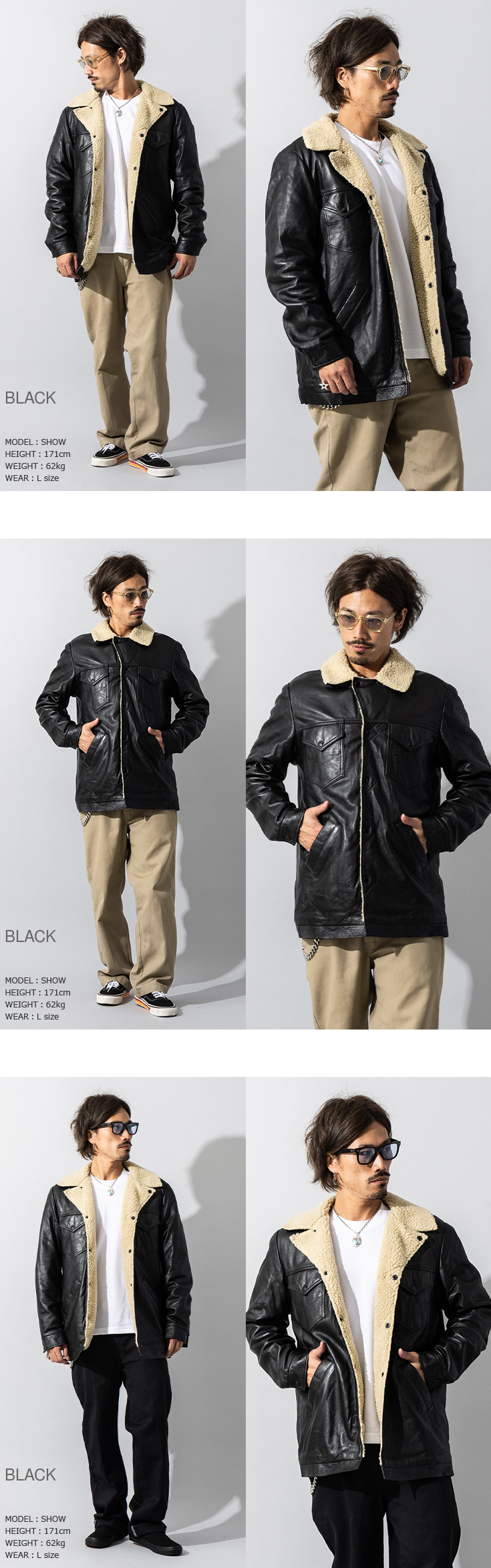 Liugoo Leathers 【20周年記念20%OFFクーポン】Liugoo Leathers 本革