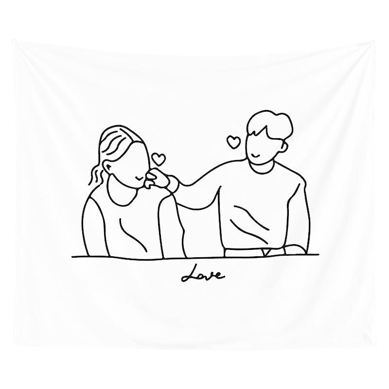 タペストリー 北欧 線画 おしゃれ ナチュラル シンプル 結婚式 ウェディング モダン アート カップル 夫婦 恋人 愛 部屋 飾り グッズ 小物 ウェルカムボード Oth 218 Live On 通販 Yahoo ショッピング タペストリー 北欧 線画 おしゃれ ナチュラル シンプル 結婚式 ウェディング モダン アート カップル 夫婦 恋人 愛 部屋 飾り グッズ 小物 ウェルカムボード Oth 218 Live On 通販 Yahoo ショッピング