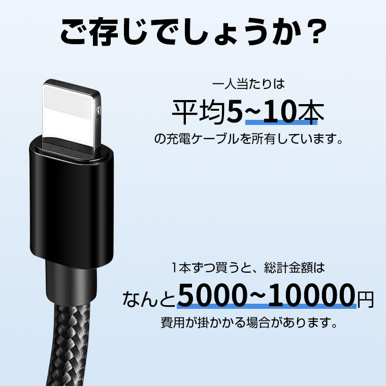 iPhone 充電 ケーブル 交換