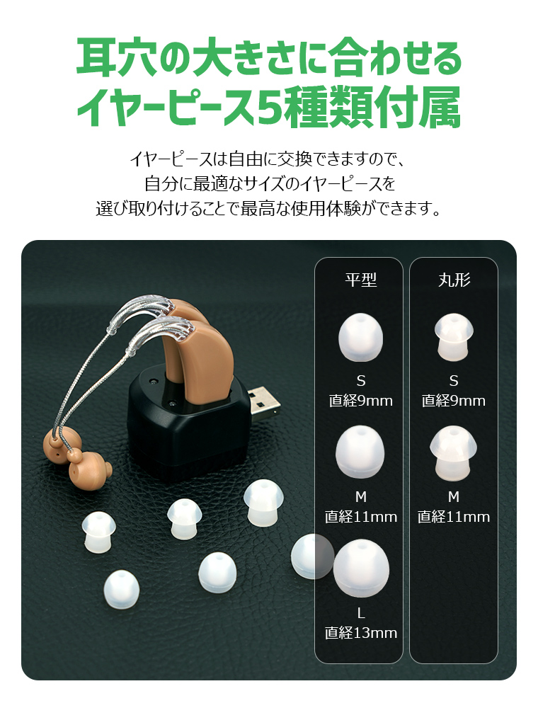 耳かけ式集音器