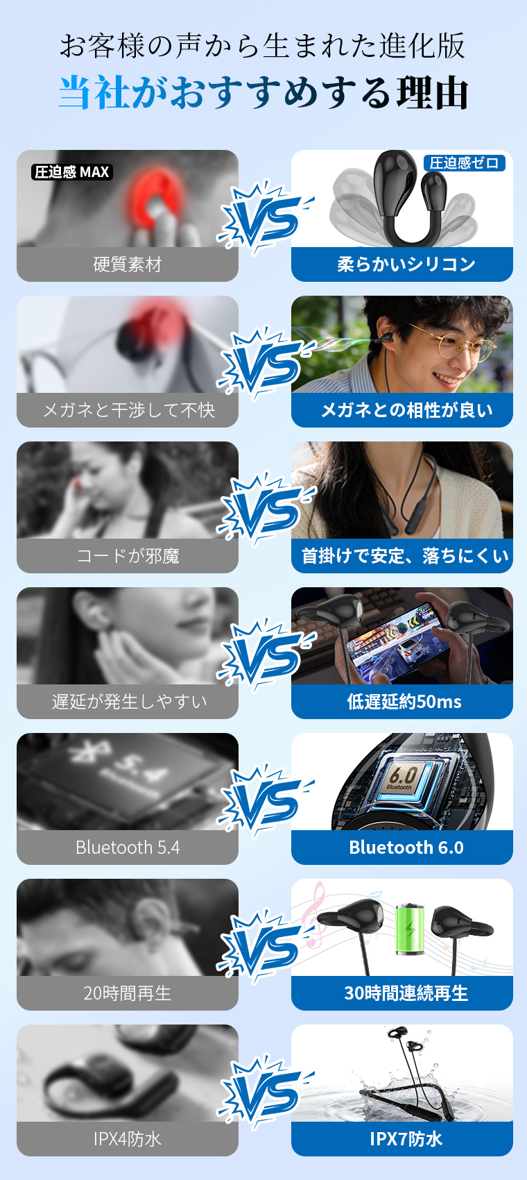 ワイヤレス イヤホン