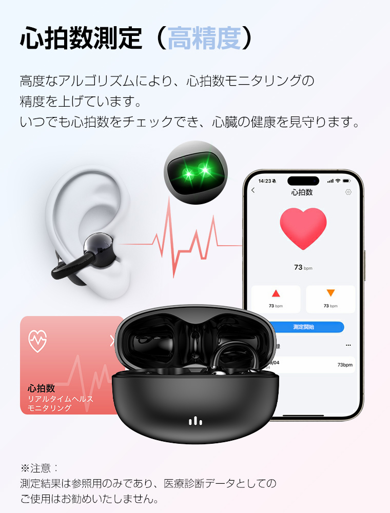  Bluetooth 無線イヤホン ヘッドセット