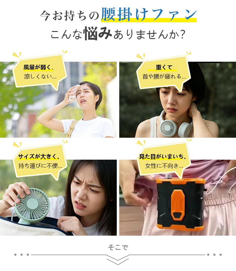 限定20%OFFで2864円 腰掛け扇風機 扇...の詳細画像1
