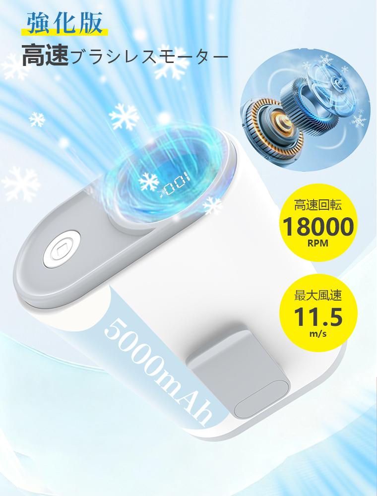 限定20%OFFで2864円 腰掛け扇風機 扇...の詳細画像5