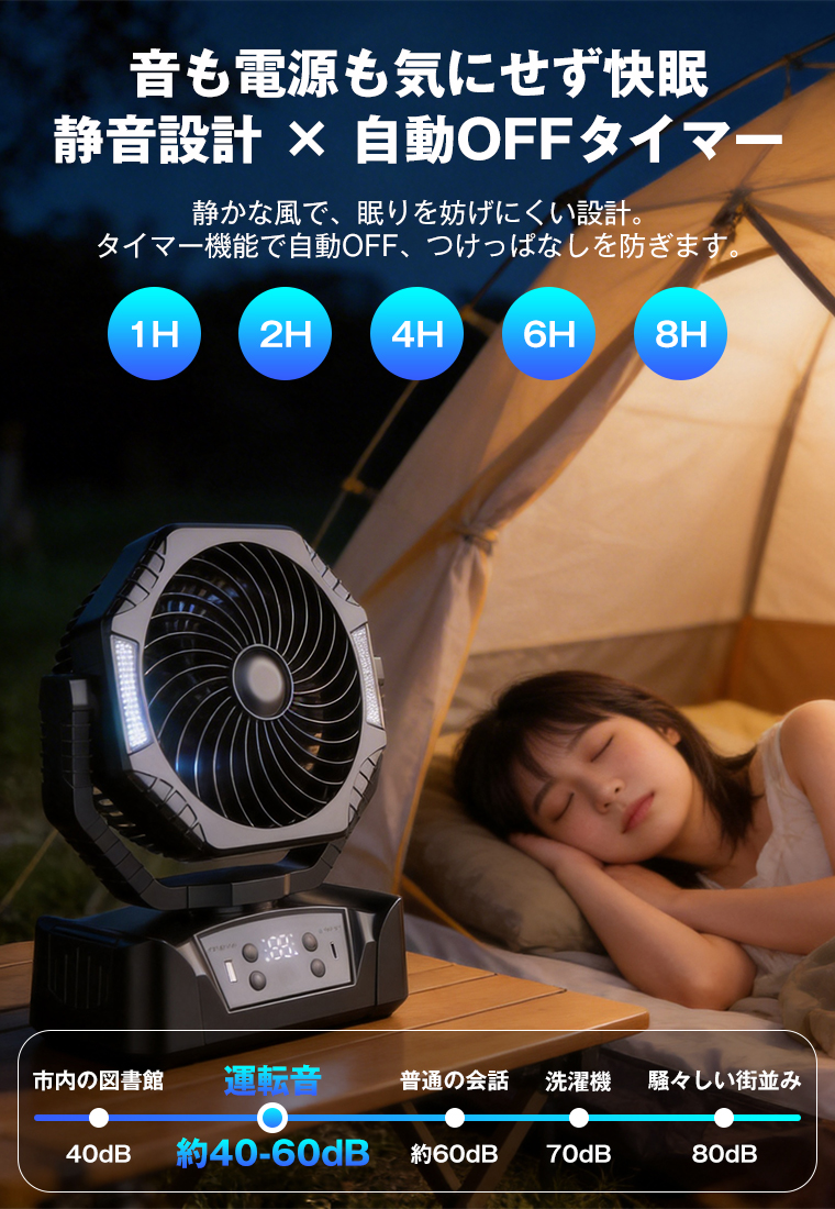 卓上扇風機