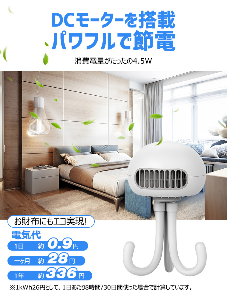 USB扇風機 静音
