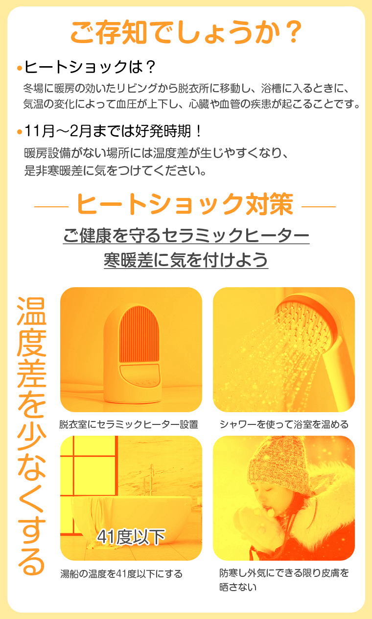 セラミックヒーター ヒーター 電気ストーブ 足元 オフィス 省エネ 過熱