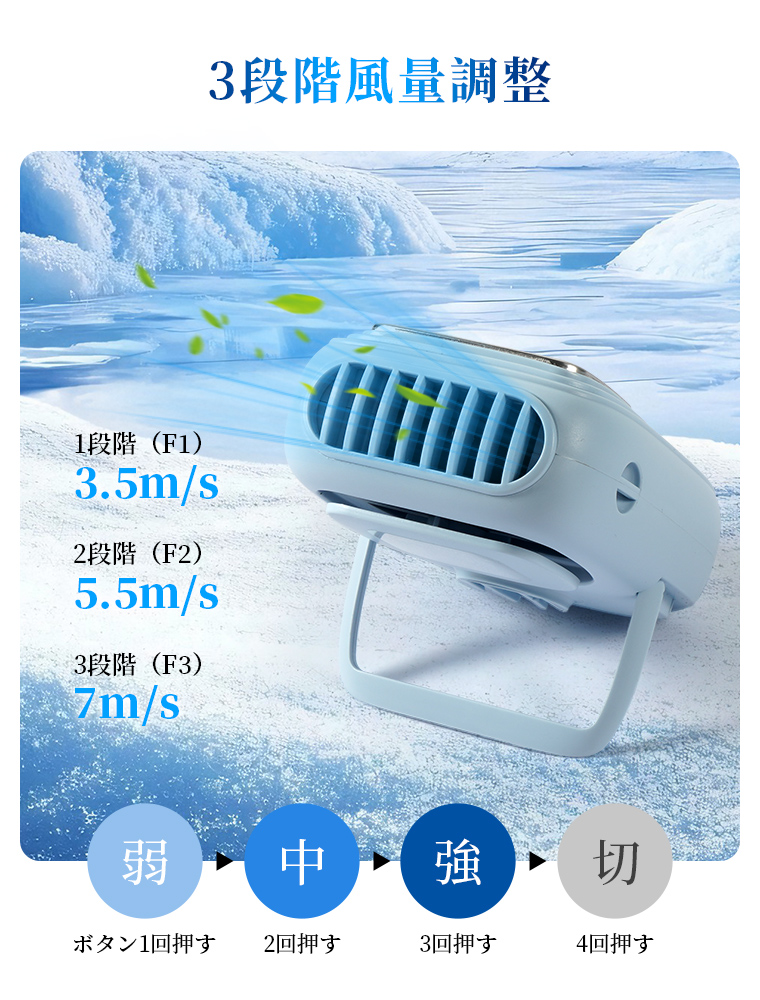 ＼15%OFFクーポン／ ハンディファン 日傘 冷却プレート 角度調整 扇風機 羽無し クリップ 卓上扇風機 小型 卓上 腰掛けファン USB充電式 手持ち 首掛け | LivelyLife | 14
