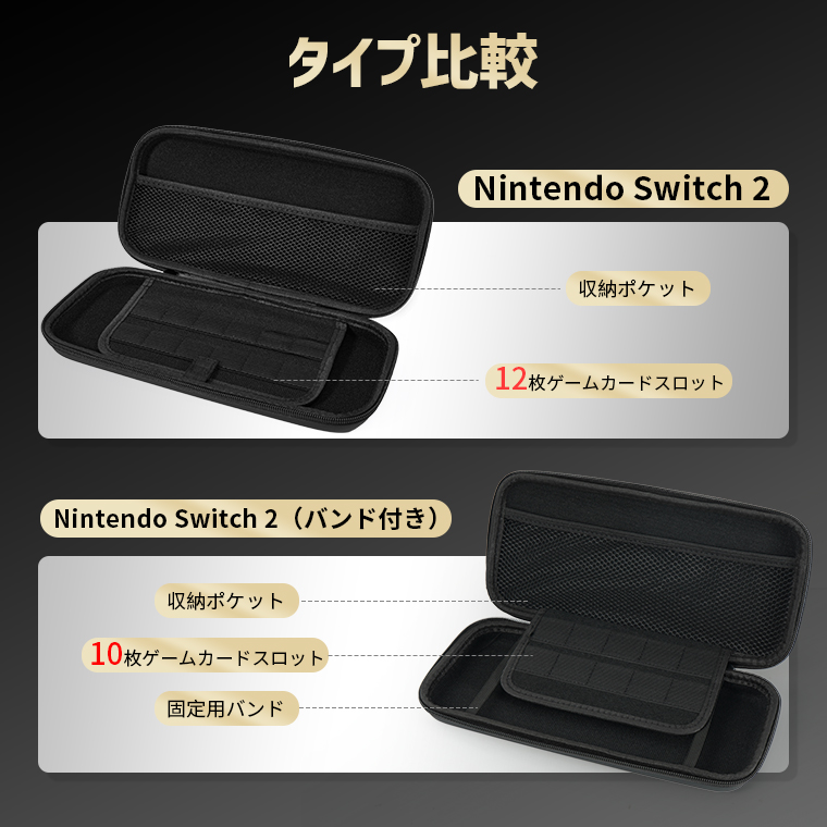 300円OFFクーポン Nintendo Switch 2 ケース 保護フィルム