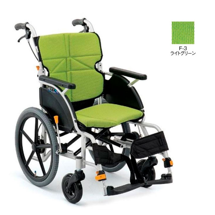 画像1.2 MATSUさん専用 MATSUNAGA（マツナガ） 車椅子 軽量 エアタイヤ ネクストコア・プチ