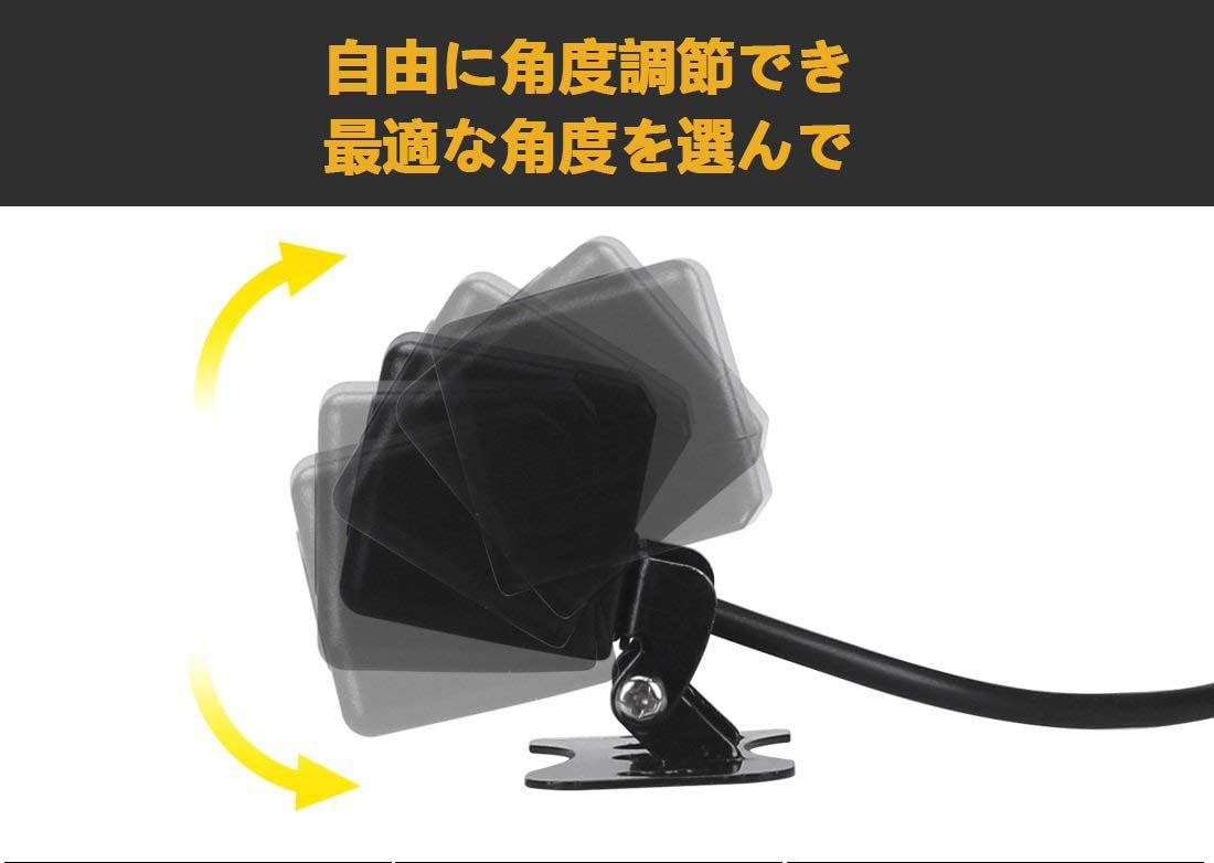 TVI 100万画素 バックカメラ 12V リア/フロントカメラ 正像/鏡像切替 TVI 100万画素 バックカメラ 12V リア/フロントカメラ 正像/鏡像切替