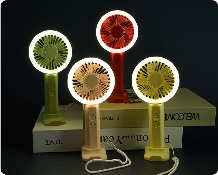 扇風機 LED充電式扇風機 ミニ強風 ハンディ...の詳細画像5