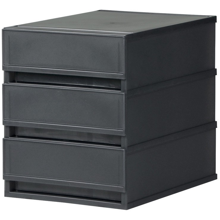 レターケース おしゃれ 引き出し プラスチック 収納ケース 3段 サイズ プラストベーシックfra403 Basicfra403 リブウェル 通販 Yahoo ショッピング