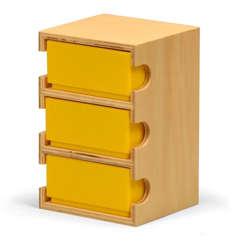 小物箱1-3段 小物ケース 収納 収納ケース 引出し 木製品 ボックス 収納箱 引出し収納 ビーズ 画鋲 文具 デスク 卓上 コンパクト アクセサリー 化粧品｜livewell｜05