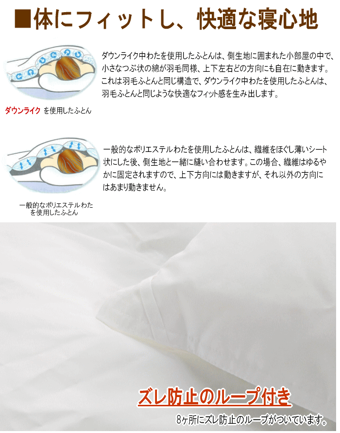 掛け布団 掛布団 掛ふとん セミダブル スーパーロング ダクロン(R