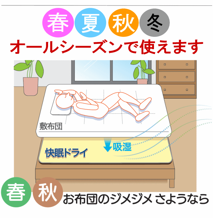 TEIJIN（テイジン） Tcomfort 快眠ドライ シングル ベルオアシス 除湿