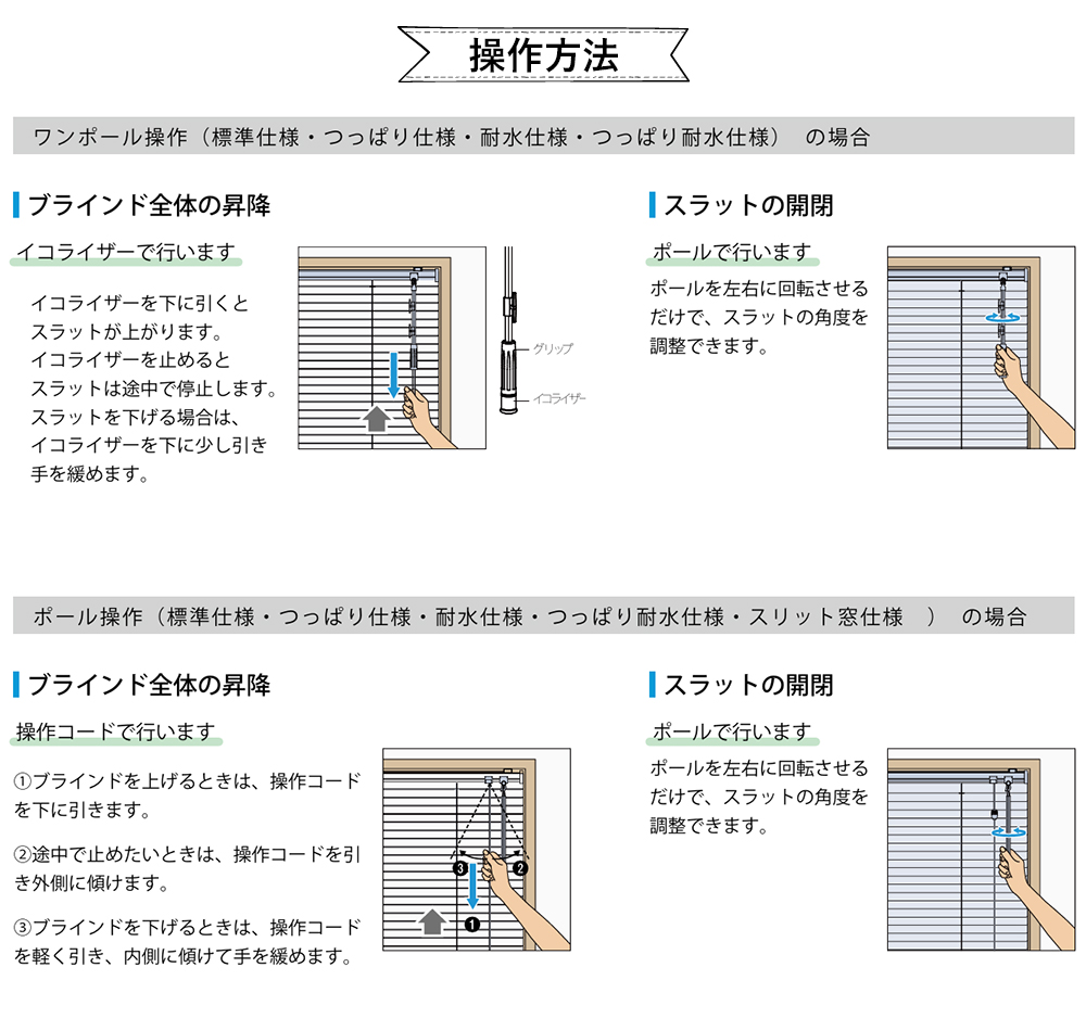 浴室タイプ アルミブラインド つっぱり耐水仕様【標準/遮熱スラット】【幅101〜120×高さ161〜180cm】スラット25mm ファーステージ_8