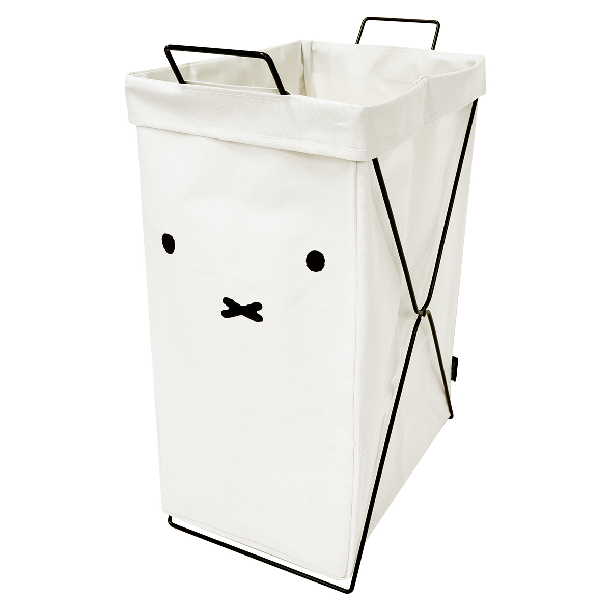 ミッフィー 折り畳める ランドリーバスケット 【縦型】 ランドリー