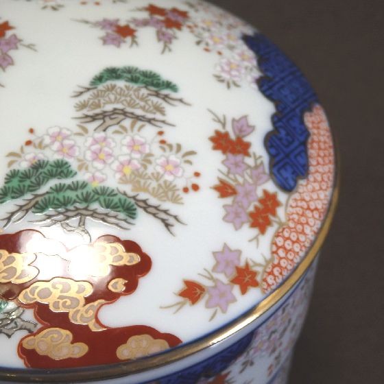 賞美堂 有田焼 春秋文三段重（小） : リビングT&S - 通販 - Yahoo