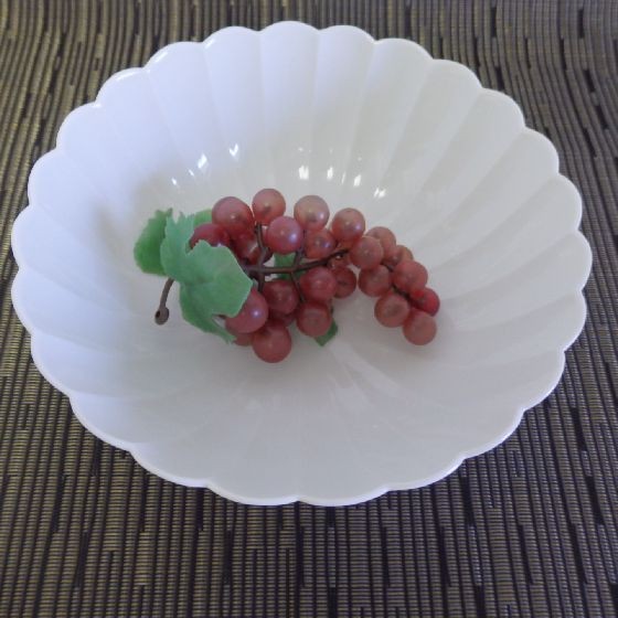 賞美堂 有田焼 白磁 菊割り 丼(大) 其泉 引き出物 得トクセール