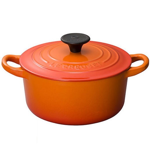 ル・クルーゼ LE CREUSET 両手鍋 ココット・ロンド 16cm 1.3L IH対応 ホーロー製 （ 小鍋 ホーロー鍋 ルクルーゼ ）