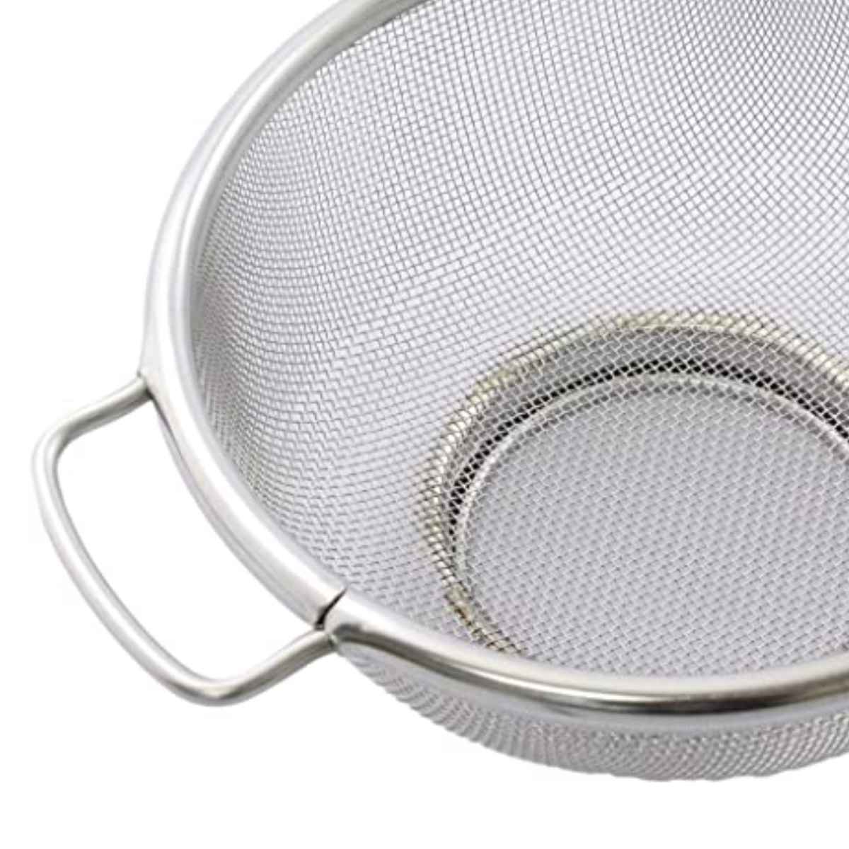 ザル 両手リビングザル 25cm （ ざる 水切りざる 水切りザル