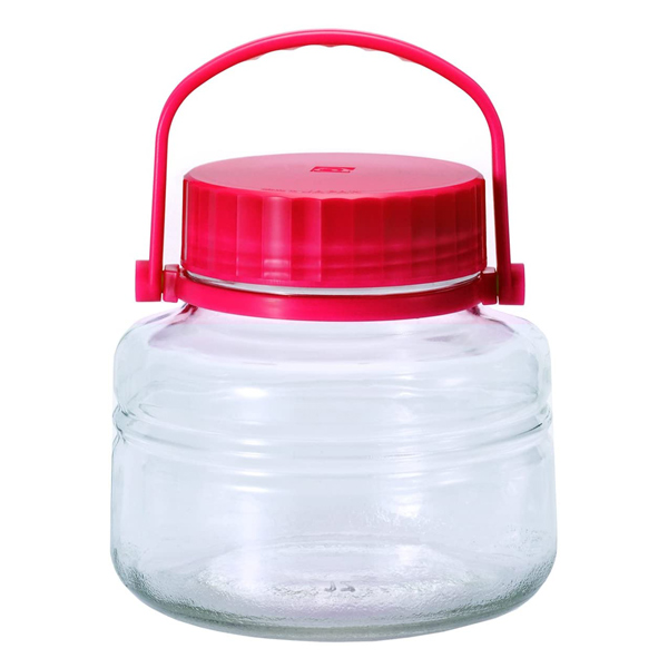 ADERIA 果実酒ビン 2L ガラス製 まめ丸くん （ 果実酒瓶 果実酒びん