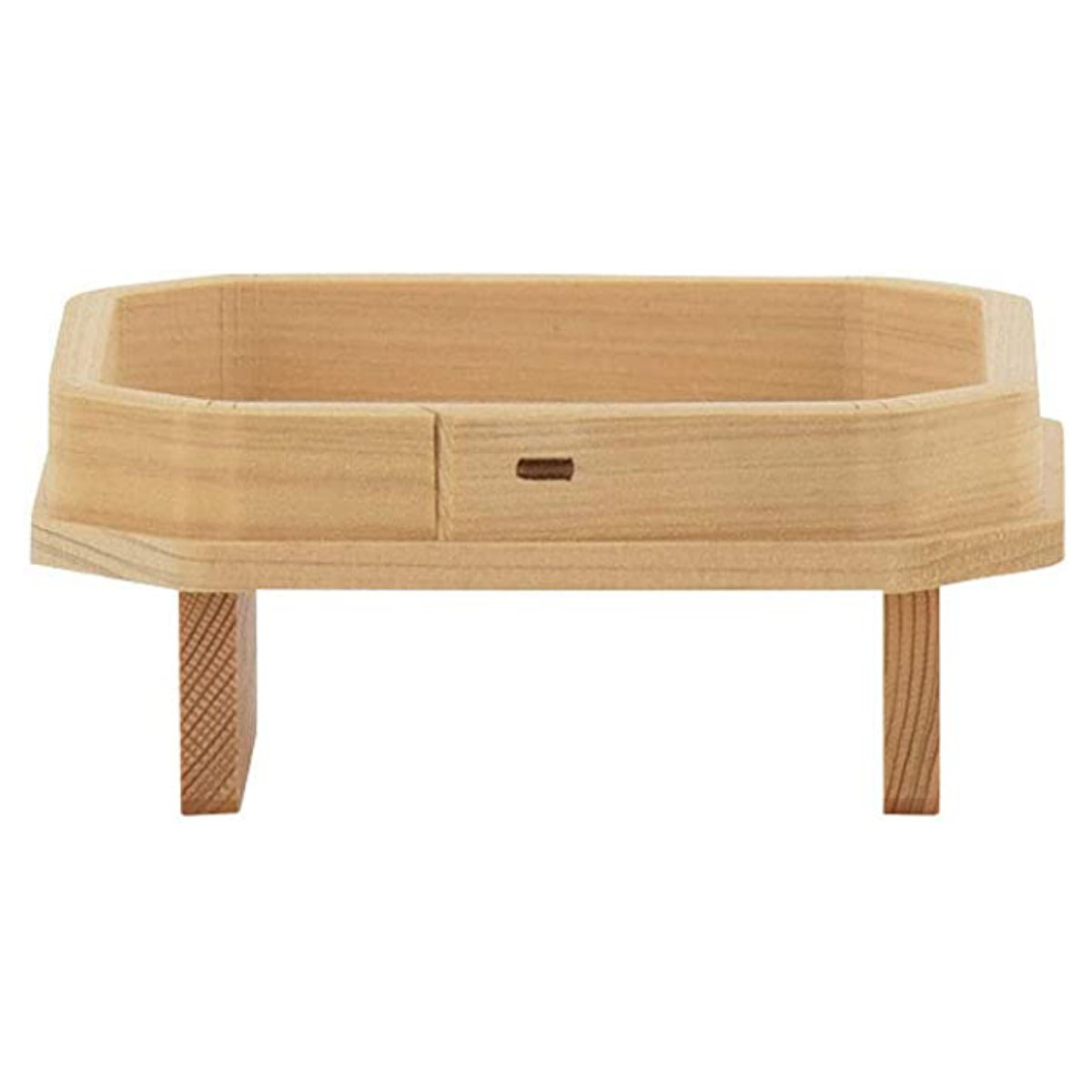 神具 三宝 5号 白木 足付 （ 三方 5寸 さんぽう 鏡餅台 お供え お供え