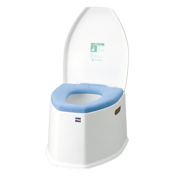 ポータブルトイレ 低 座面 小柄 介護用 日本製 （ トイレ 介護