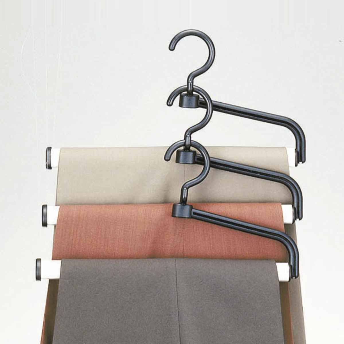 ハンガー スラックスハンガーEX 1段 ( ク...の詳細画像1