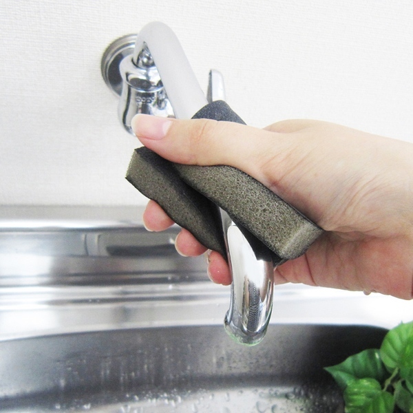 ステンレス 磨き キッチン 掃除 シンク （ シンク掃除 スポンジ