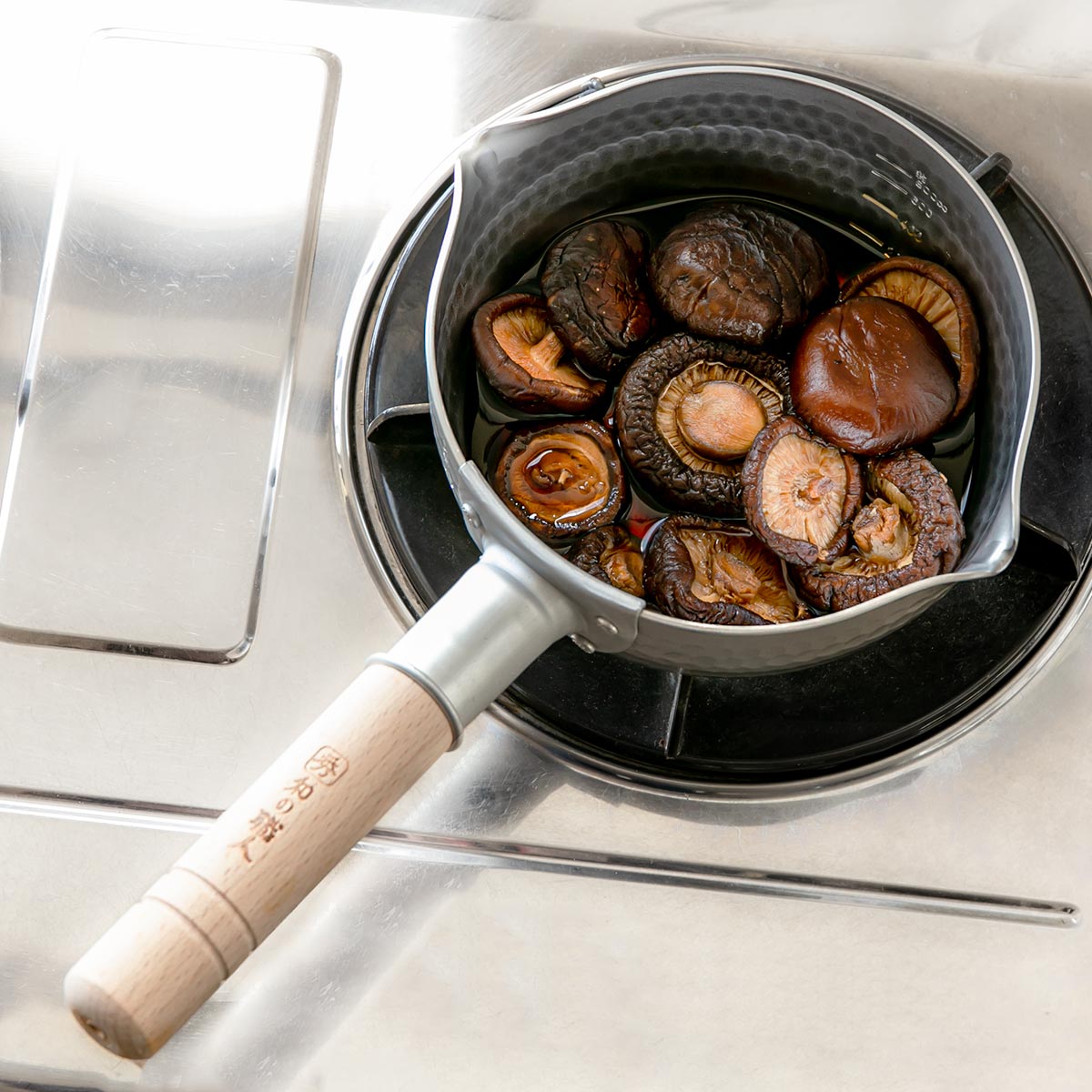 雪平鍋 16cm 深型 ガス火専用 和の職人 （ 行平鍋 日本製 ガス火 直火