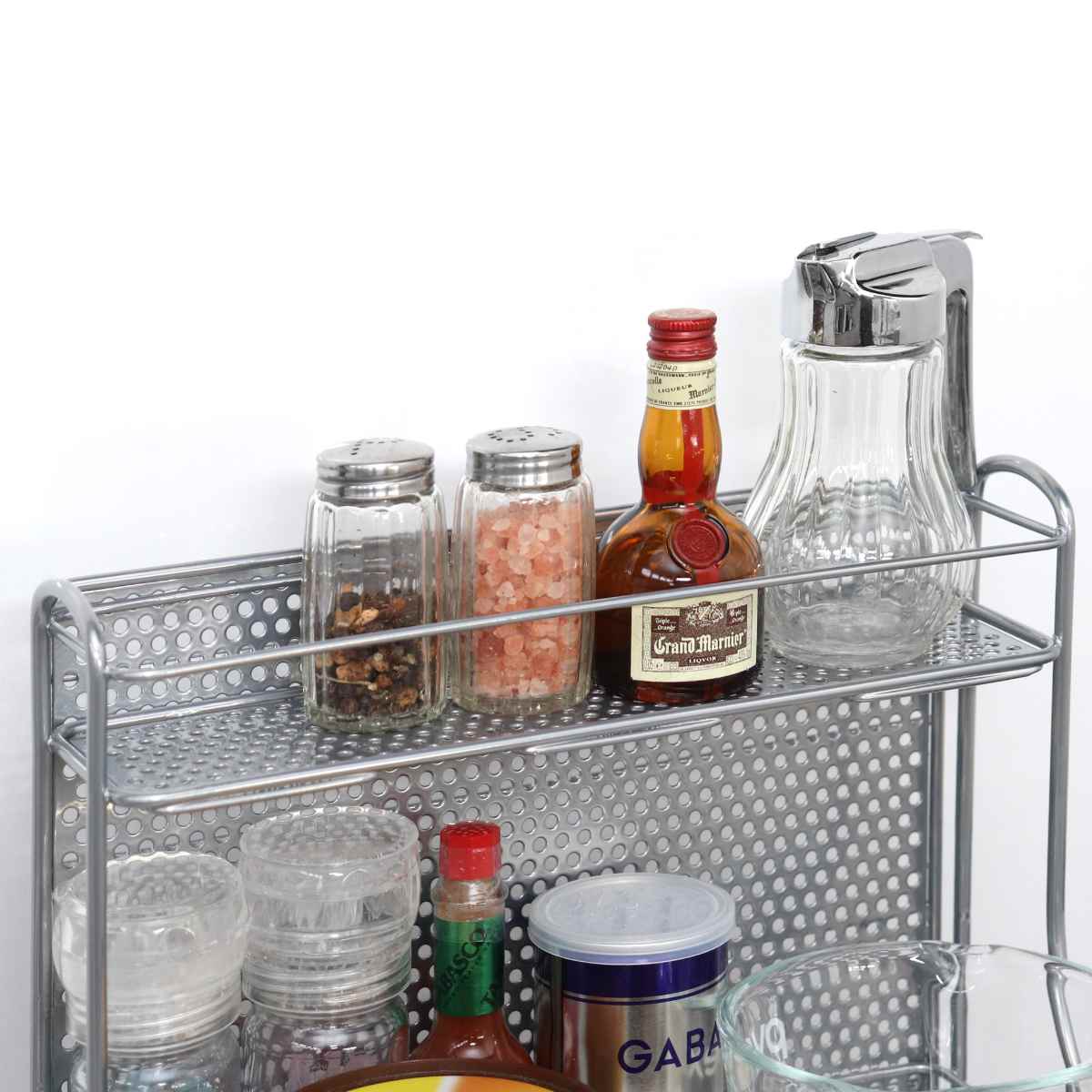 パール金属 調味料ラック キッチンストレージ2 調味料スタンド 3段