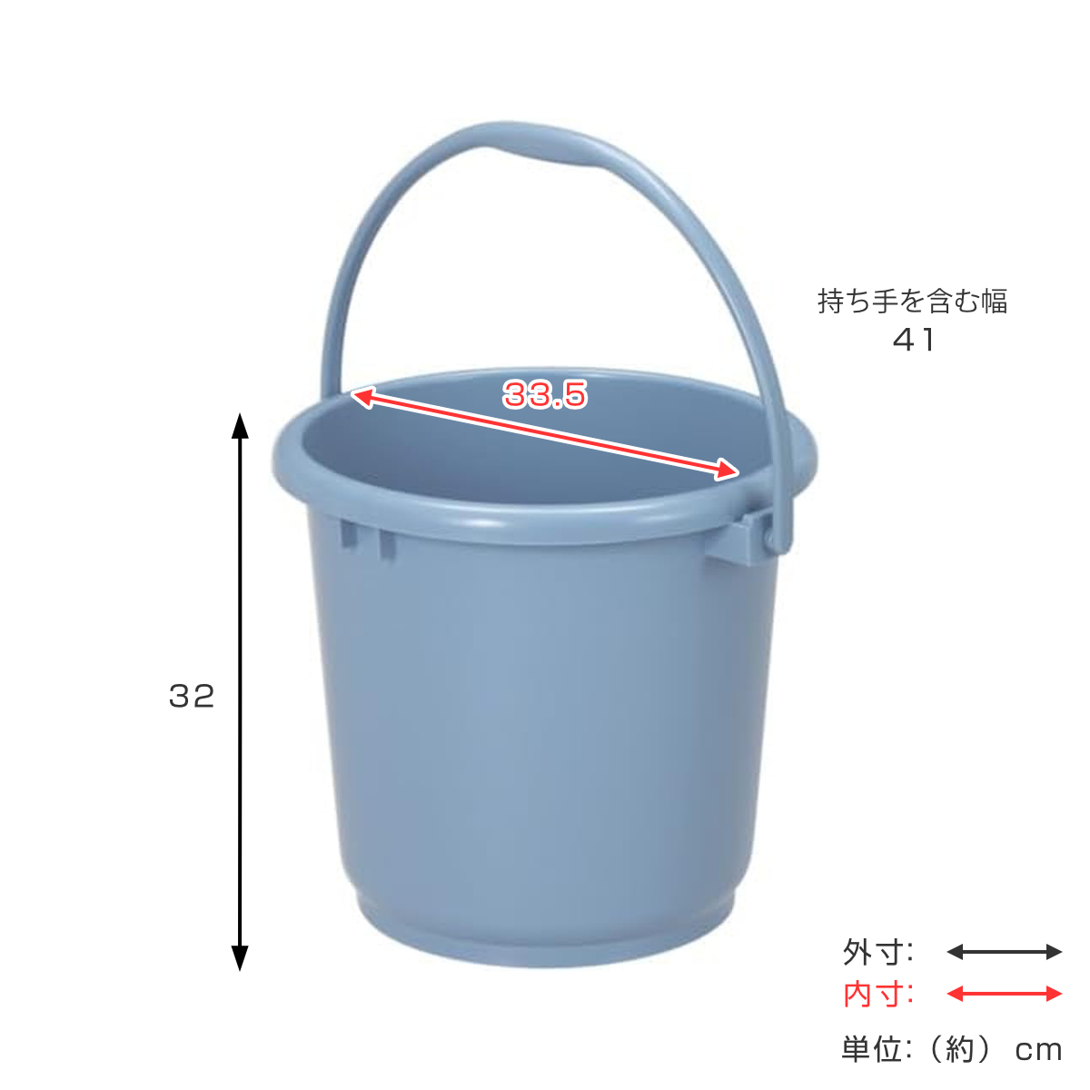 新輝合成 バケツ 20L ニューセレクトバケツ 本体 （ ばけつ 20リットル 