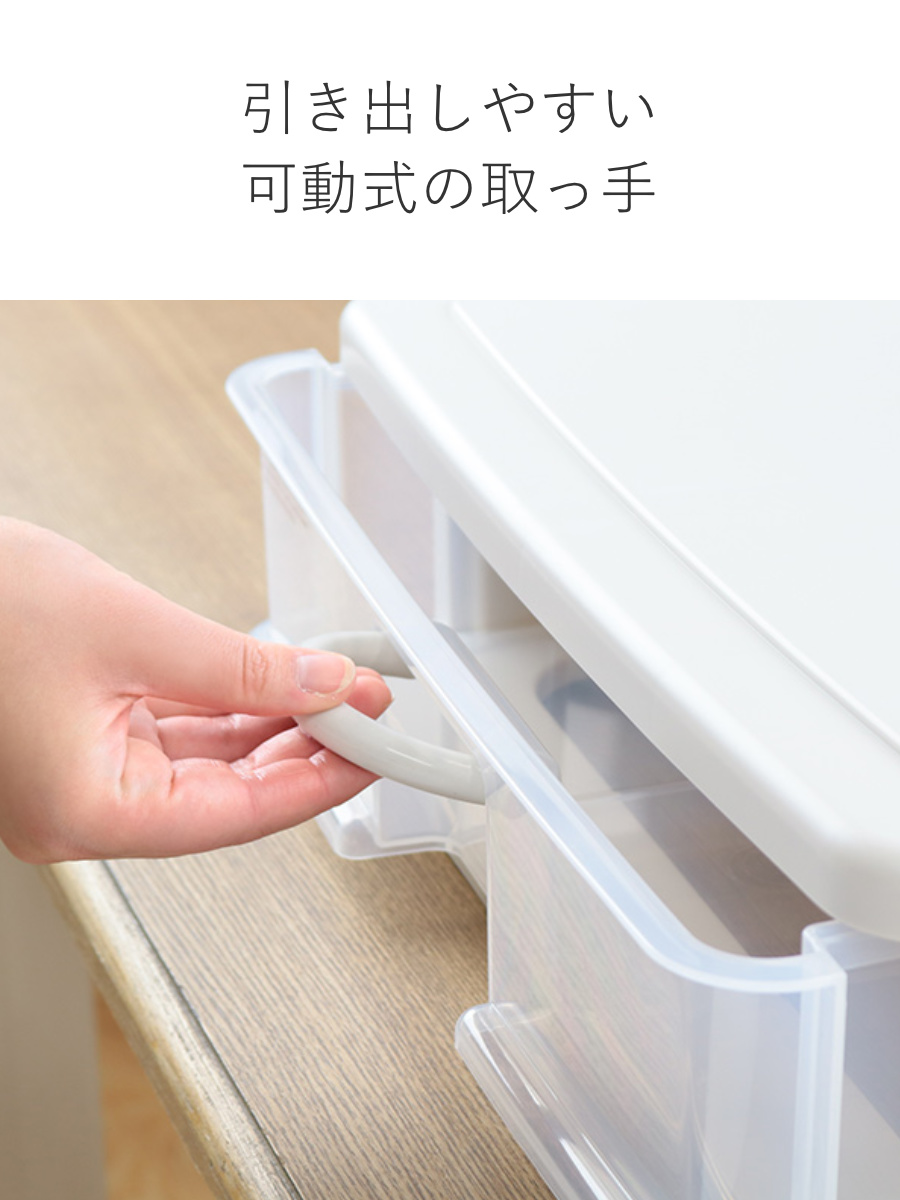 サンコープラスチック 収納ボックス 幅40.3×奥行55.4×高さ13.5cm
