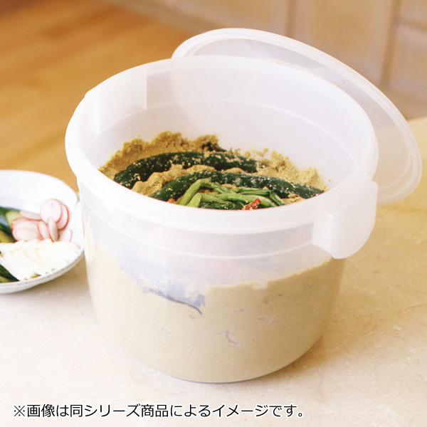 TONBO（新輝合成） 漬物容器 20L 深型 クリア 漬物シール 20型