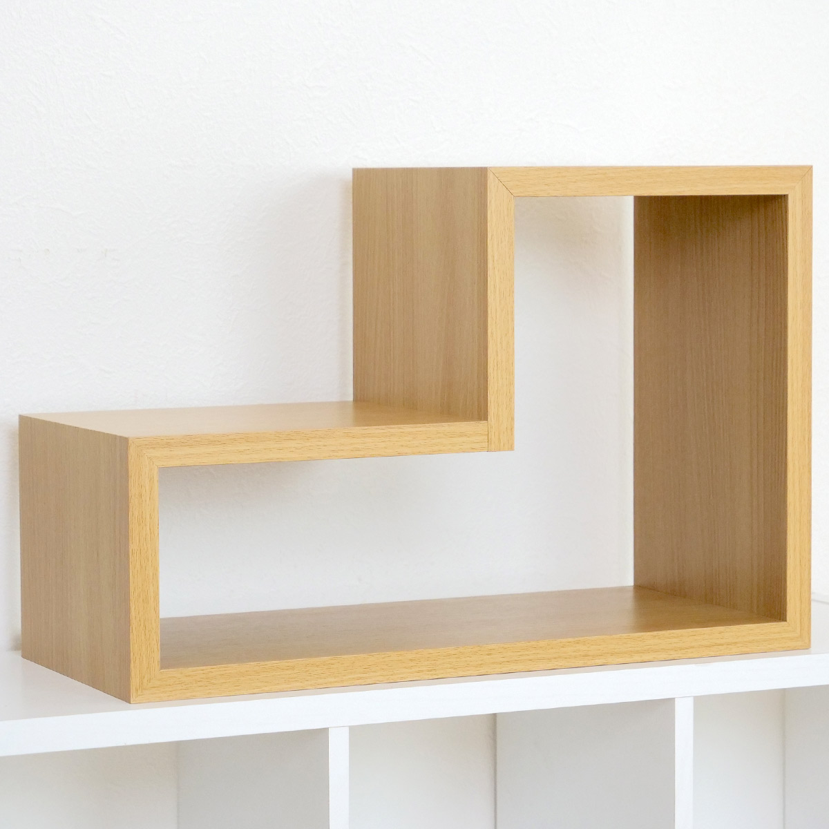 東谷 オープンラック 4個セット パズルラック L型 幅54cm （ 多目的