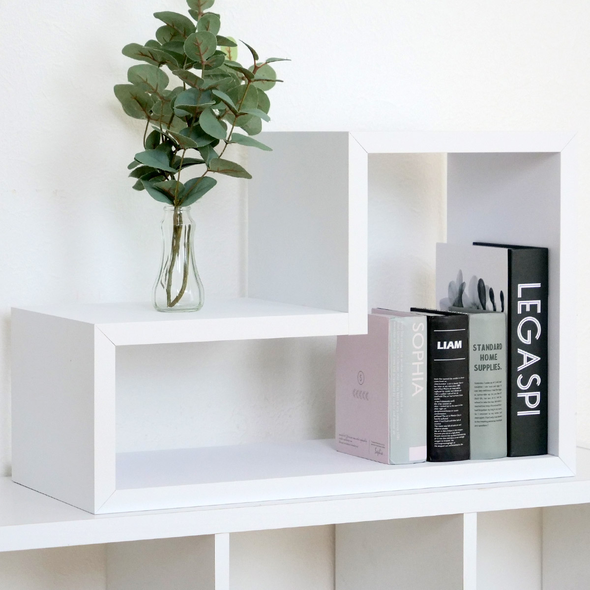 東谷 オープンラック 4個セット パズルラック L型 幅54cm （ 多目的