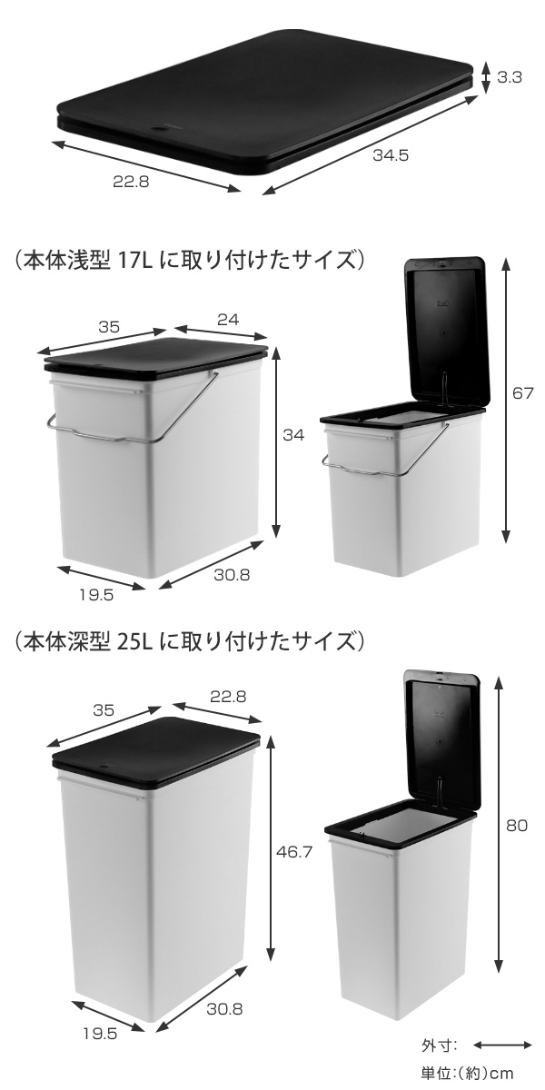 カスタムペール 専用 プッシュフタのみ ブラッ...の詳細画像1
