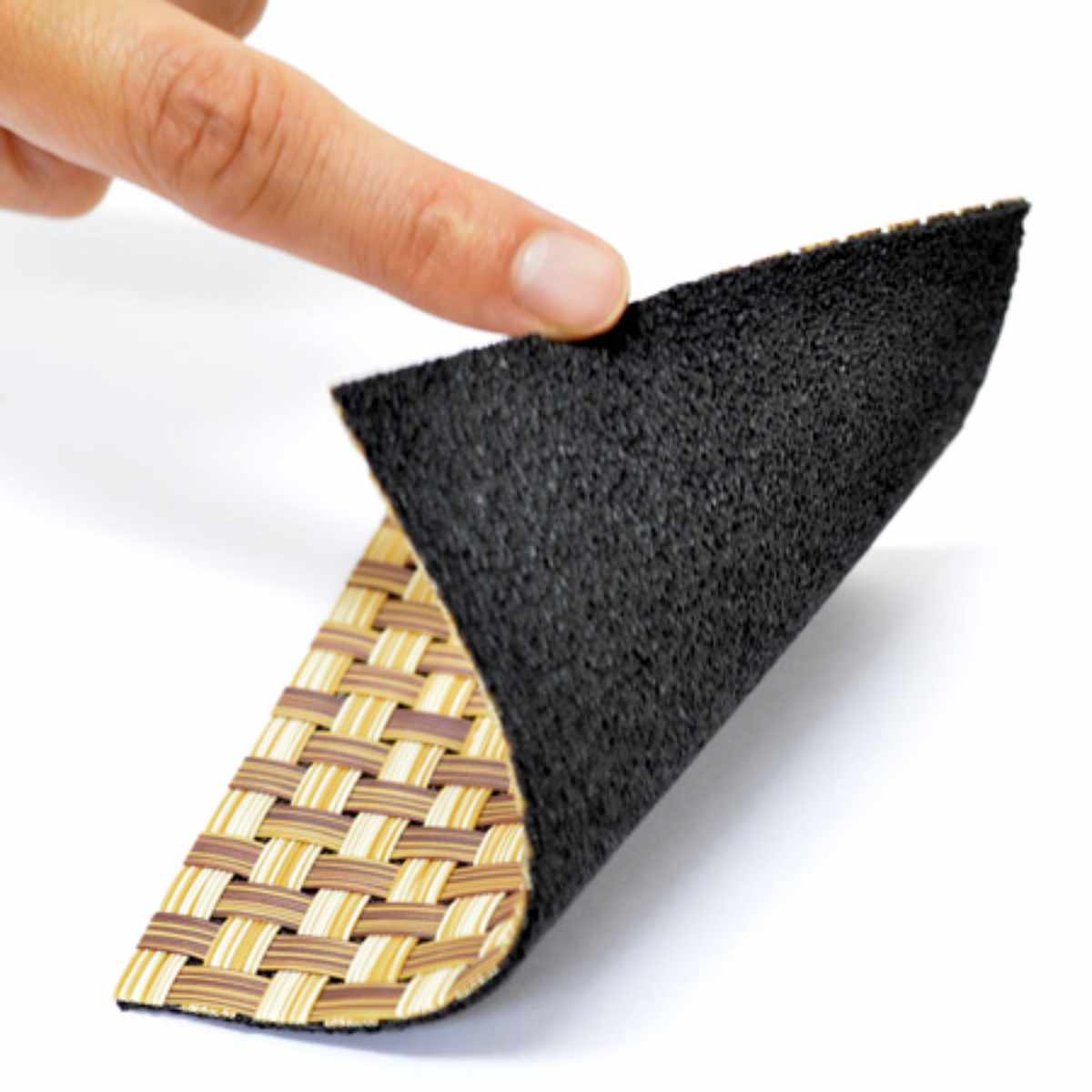 コースター 四角 10.5cm 格子柄 撥水 ...の詳細画像2