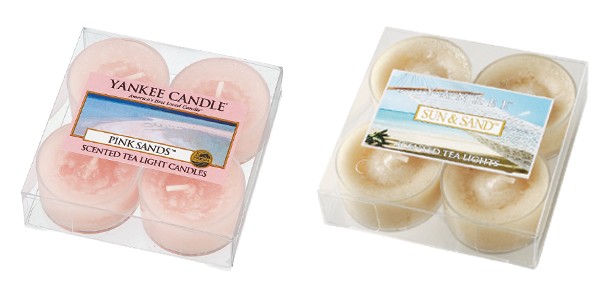 アロマキャンドル ヤンキーキャンドル YANKEE CANDLE クリアカップティーライト Fresh 4個入 （ アロマ キャンドル ろうそく ）