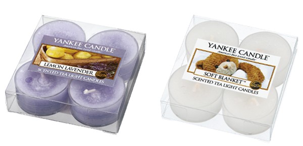 アロマキャンドル ヤンキーキャンドル YANKEE CANDLE クリアカップティーライト Fresh 4個入 （ アロマ キャンドル ろうそく ）