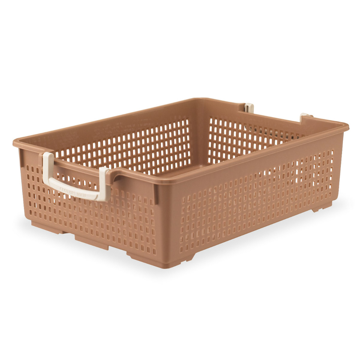 伊勢藤 収納バスケット 衣類収納ケース フリーバスケット Lサイズ