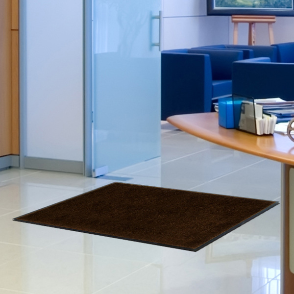 （法人限定） 玄関マット 屋内 屋外 業務用 180×300cm スタンダードマットECO 暖色系 オフィス サイズオーダー （ 屋内用 屋外用 除塵 洗える 滑り止め ）の画像
