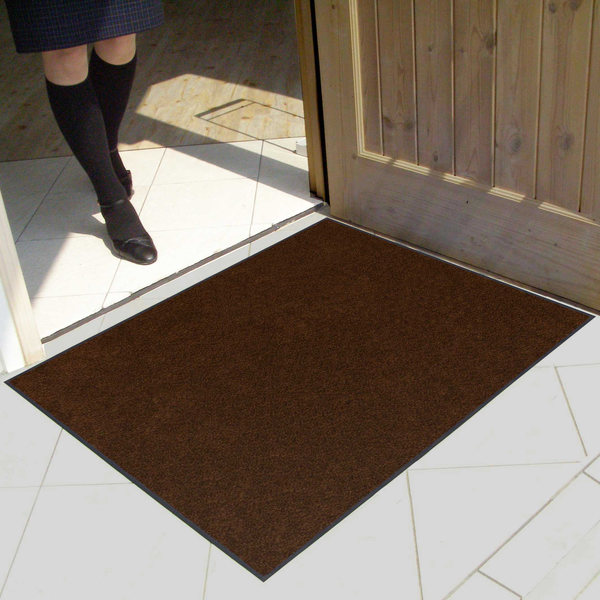 （法人限定） 玄関マット 屋内 屋外 業務用 180×300cm スタンダードマットECO 暖色系 オフィス サイズオーダー （ 屋内用 屋外用 除塵 洗える 滑り止め ）の画像