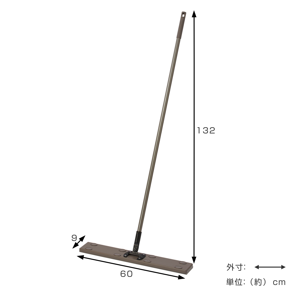 山崎産業 フローリングワイパー 幅60cm 2個セット 床掃除 フロア清掃